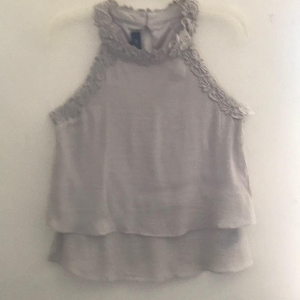 BCX Halter Top Tan Medium